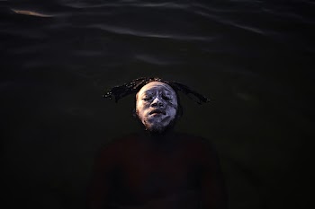 Man Floating in Water