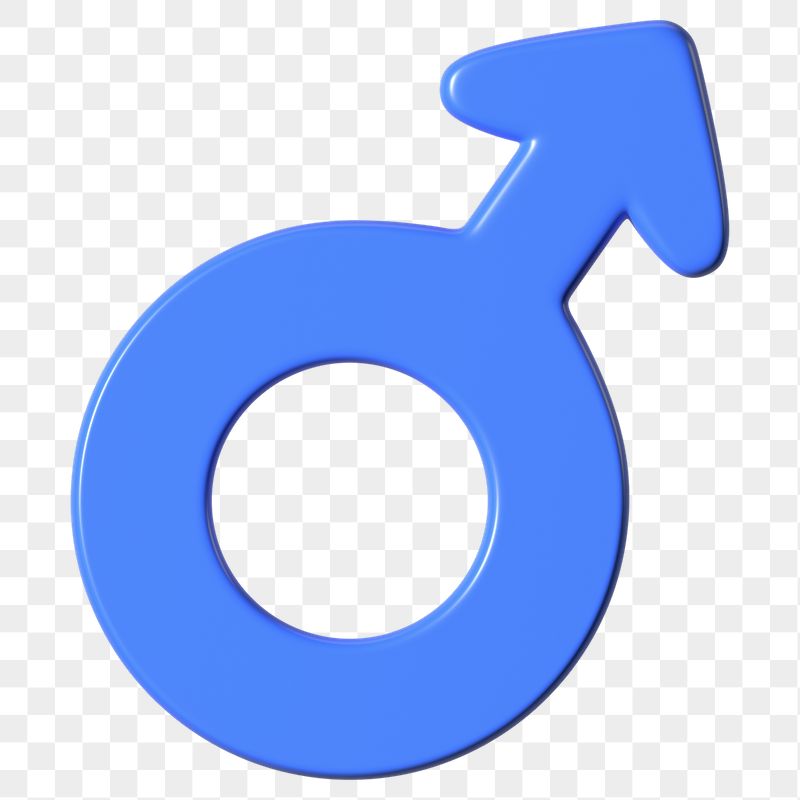 Man gender symbol png 3D | Free PNG - rawpixel