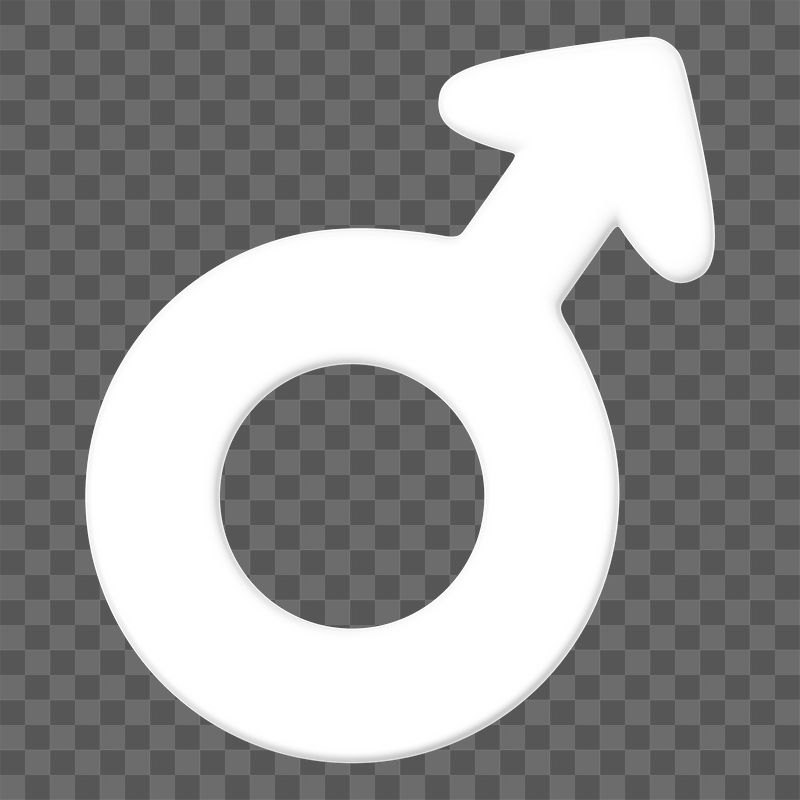 Man gender symbol png 3D | Free PNG - rawpixel