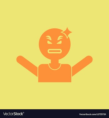 Man headache vector image