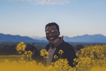 Man Holding a Camera