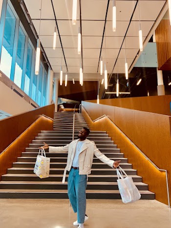 Man Holding Bags