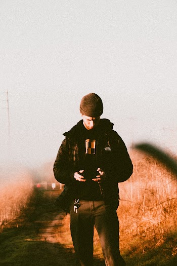 Man Holding Camera