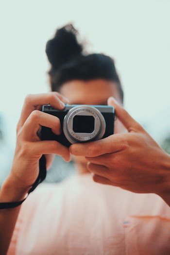 Man Holding Camera