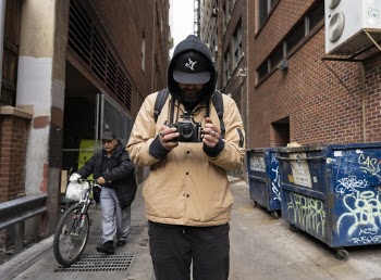 Man Holding Camera