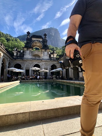 Man Holding Camera