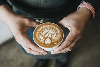Man holding coffee cup. Original | Free Photo - rawpixel