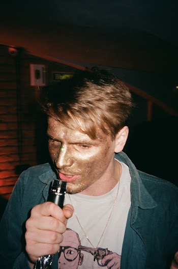 Man Holding Flashlight