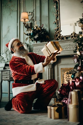 Man Holding Gift Box