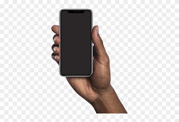 Man Holding Iphone X - Battery Charger