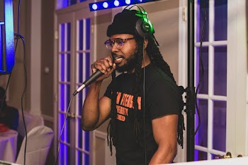 Man Holding Microphone 