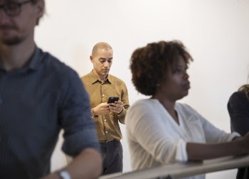 Man Holding Smartphone