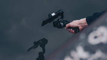 Man Holding Stabilizer