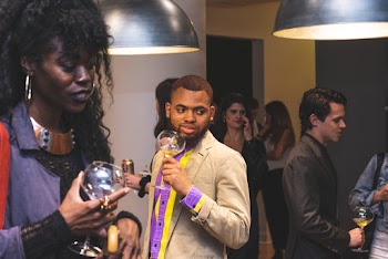 Man Holding Wine Glass