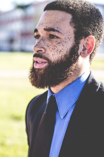 Man in Black Formal Suit 