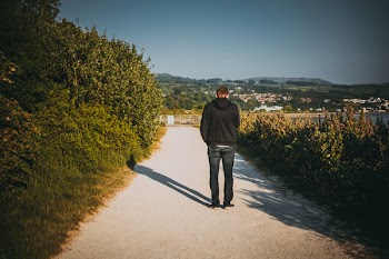 Man In Black Jacket 
