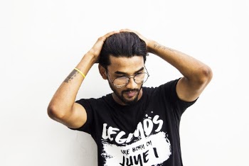 Man In Black Shirt