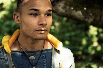 Man in Blue Denim Top