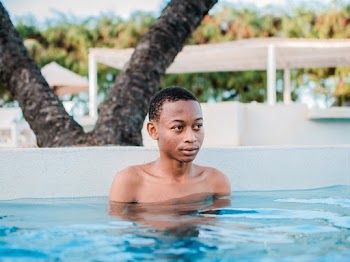 Man in Body of Water