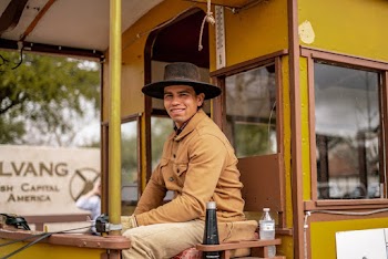 Man in Booth