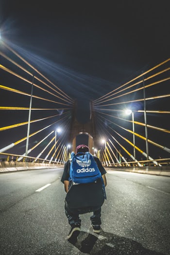 Man in Bridge