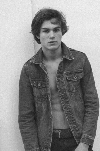 Man in Denim Jacket