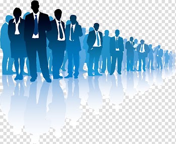 Man in formal attire, Factoring Business Small and medium-sized enterprises Consultant Marketing, Business People Silhouettes transparent background PNG clipart