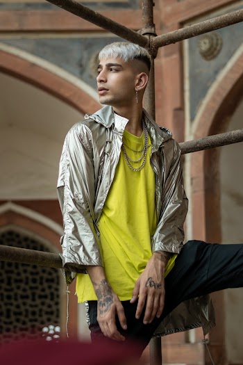 Man In Gray Jacket 