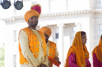 Man in Orange Turban