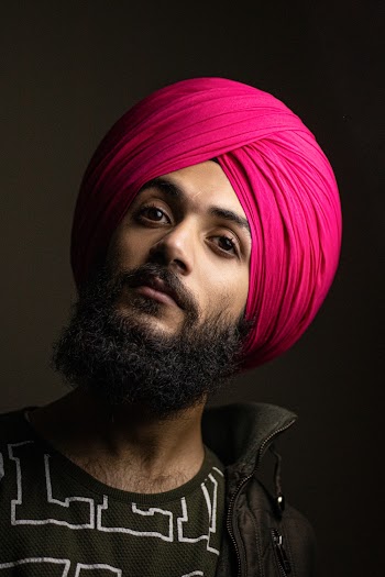 Man in Pink Turban