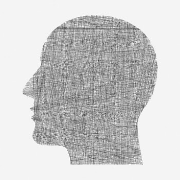 Man in profile, hand drawn | Free Photo - rawpixel