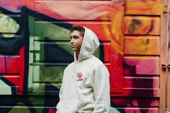 Man In Pullover Hoodie