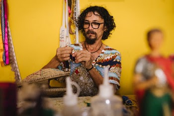 Man In Retro Style Top Wear 