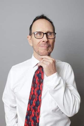 Man in Shirt and Necktie