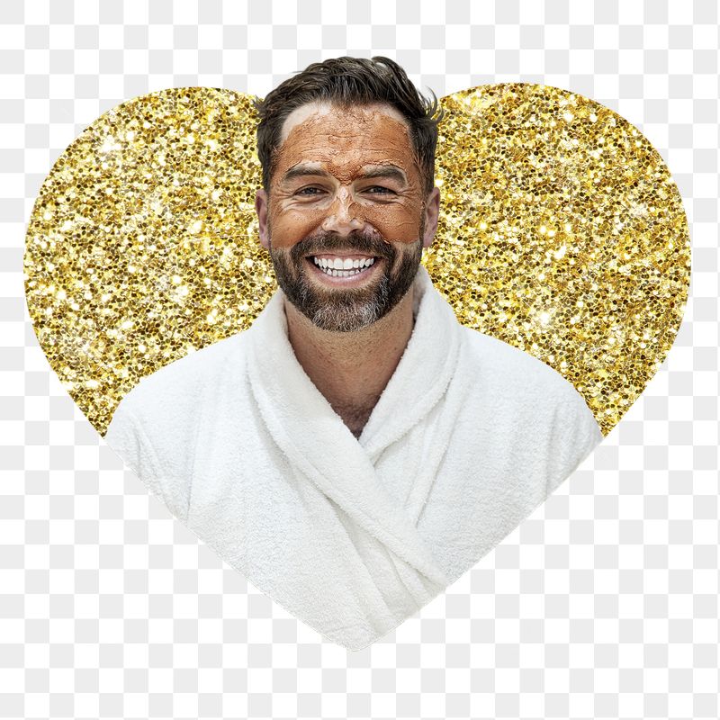 Man in spa png badge | Free PNG - rawpixel