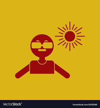 Man in sunglasses vector image