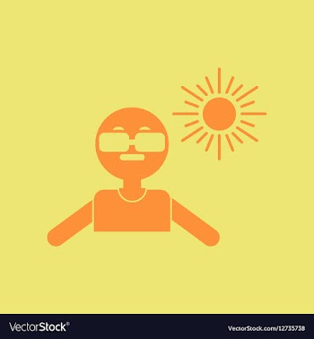 Man in sunglasses vector image