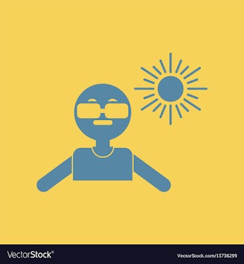 Man in sunglasses vector image