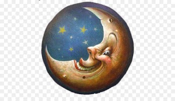 Man in the Moon Art Moonlight - moon 