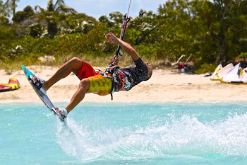 Man in Wakeboard