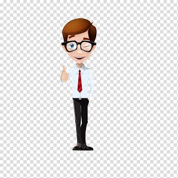 Man in white dress shirt illustration, Businessperson Cartoon Drawing, Business people transparent background PNG clipart