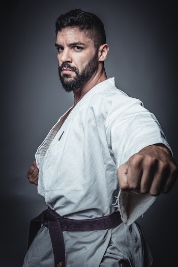 Man in White Martial Art Costume