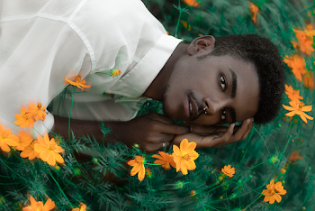 Man in White  Shirt