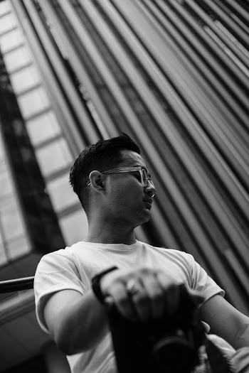 Man in White T-shirt With Eyeglasses