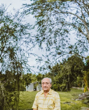 Man In Yellow Button-up Collared Top