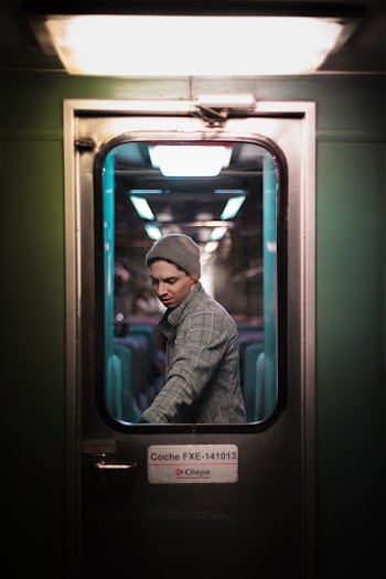 Man inside Train