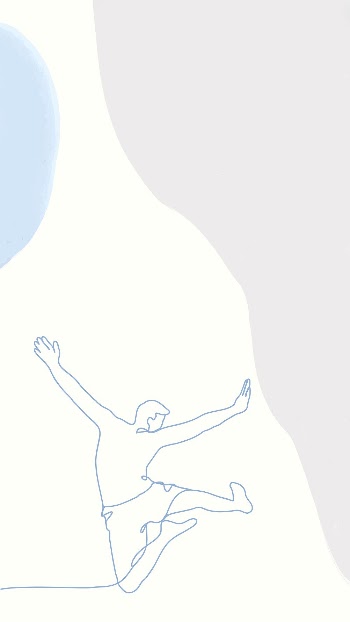 Man jumping mobile wallpaper, cute | Free Vector - rawpixel