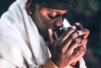 Man keeping warm with hot | Free Photo - rawpixel