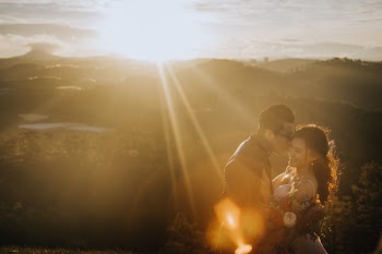Man Kissing Woman's Cheek