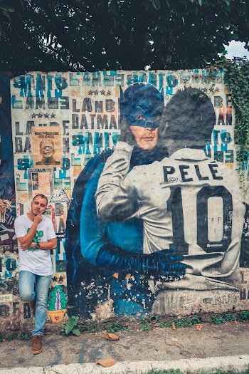 Man Lean On Wall